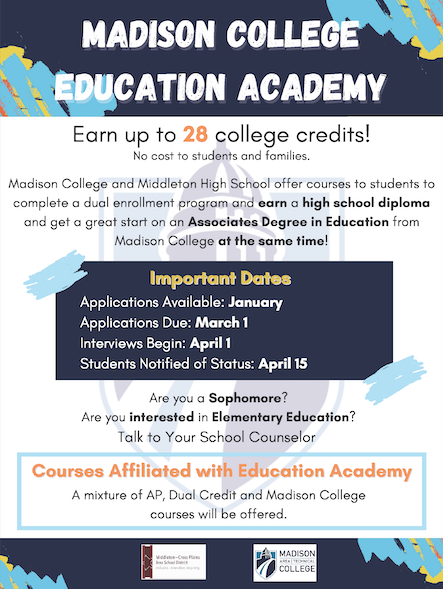 Madison College Education Academy | High School Sophomores Encouraged to Apply!