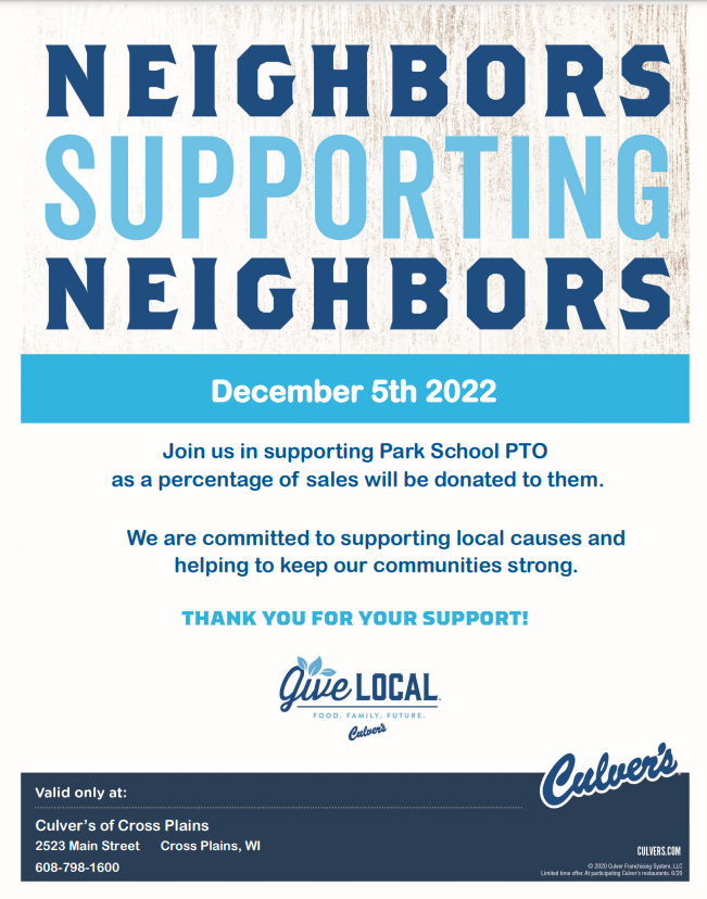 Culver's Share Day