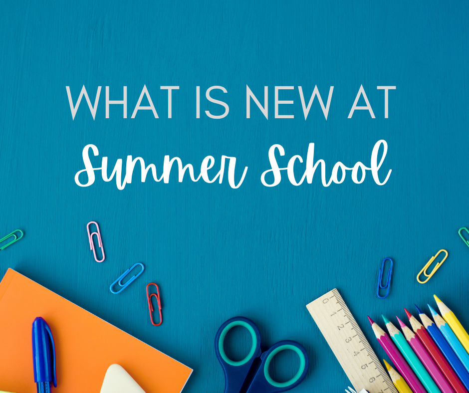 what is new at summer school | Picture of office supplies 