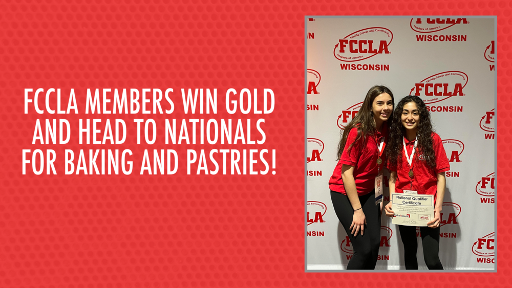 FCCLA Members Win Gold and Head to Nationals 