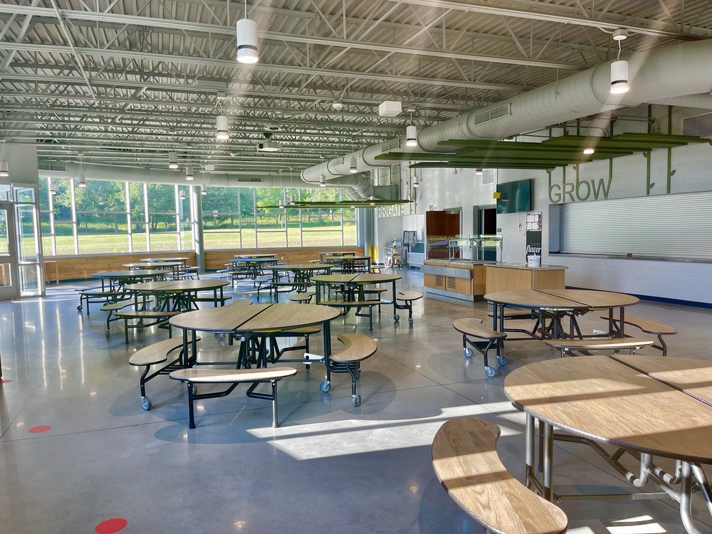 MCPASD School Board Members tour new cafeteria at Park Elementary |  Middleton-Cross Plains Area School District