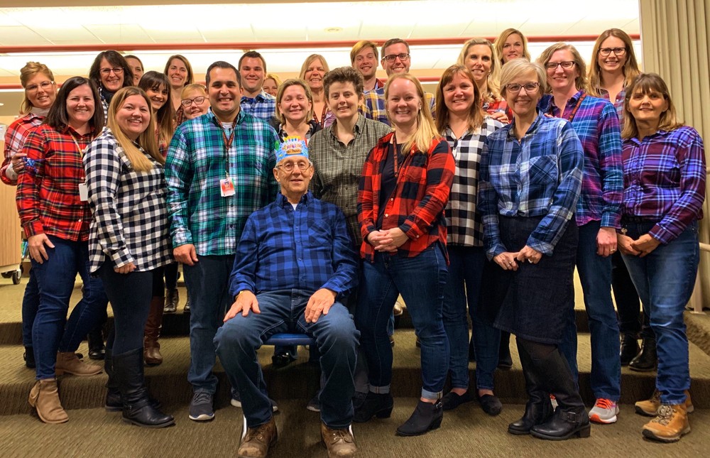 Flannel Day at Park