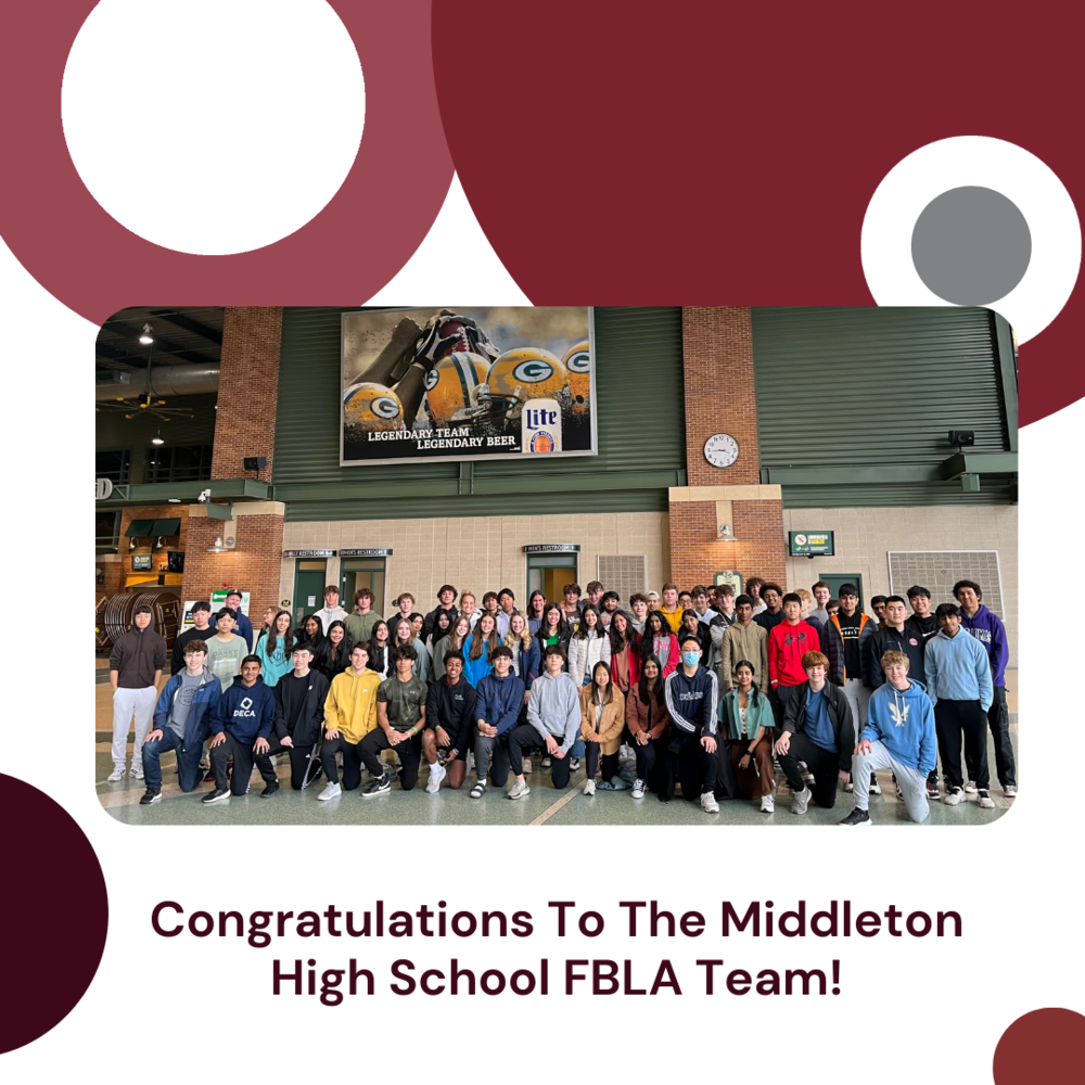 32 Middleton High School FBLA Students Placed In The Top Four At The ...