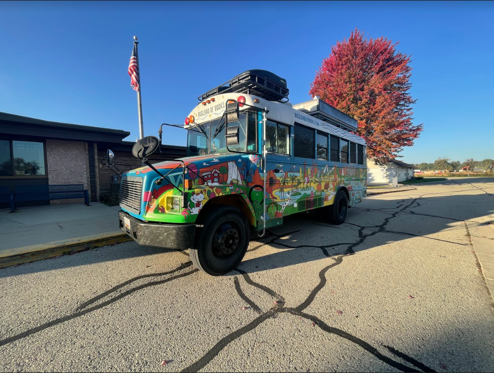 Painted School Bus