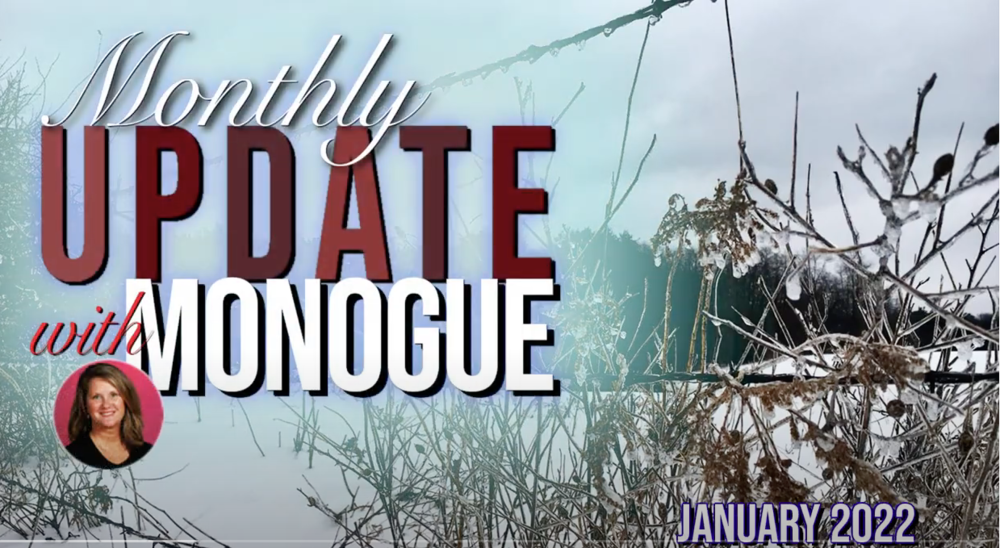 January monthly update with monogue 