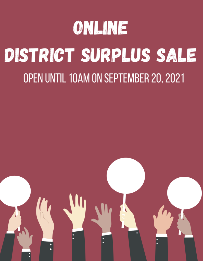 District Surplus Sale 