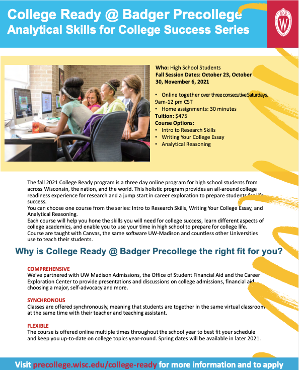 College Ready Poster 